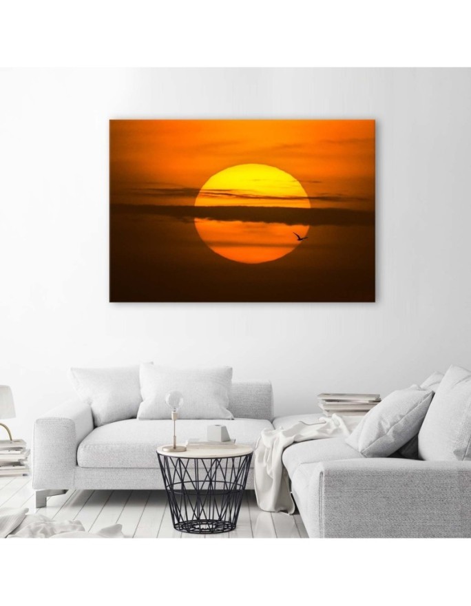 Sunset - Canvas painting | FEEBY