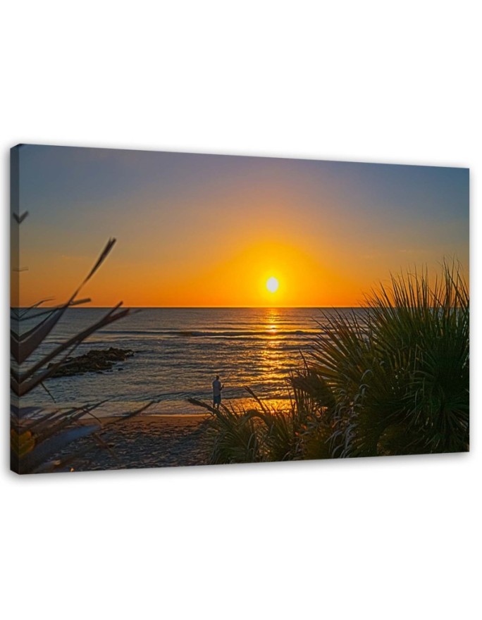 Canvas print Sunset landscape