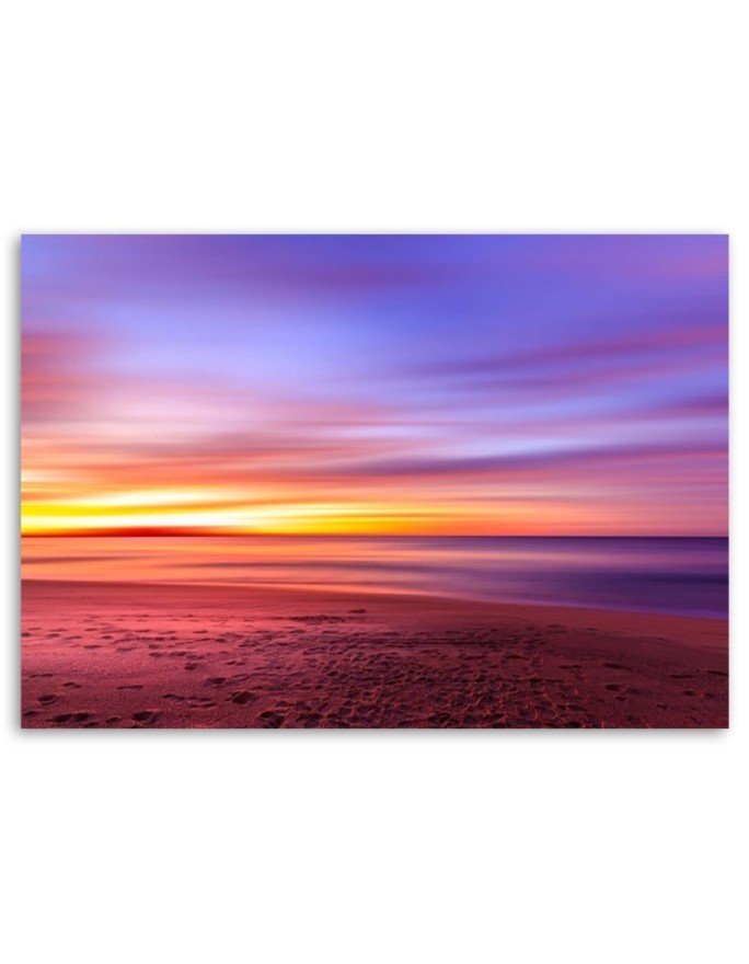 Sunset sky for living room - Modern Canvas painting for living room | FEEBY
