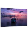 Canvas prints for bedroom modern - Boat on the lake | FEEBY