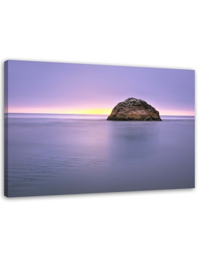 Canvas print modern - Rock in the middle of the sea | FEEBY