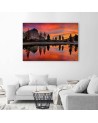 Canvas print - Sunset on a lake | FEEBY