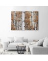Canvas print modern - Birch forest nature | FEEBY