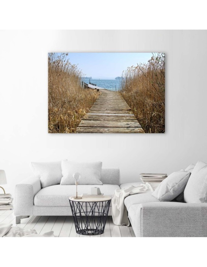 Road to the beach - Canvas print | FEEBY