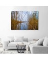 Canvas painting - Reeds on a lake | FEEBY