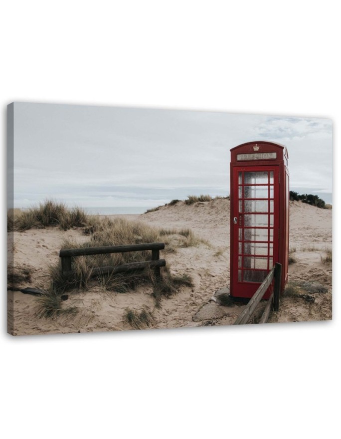 Canvas print Telephone box...
