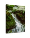 Modern painting for living room - Rushing stream of rocks | FEEBY