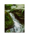 Modern painting for living room - Rushing stream of rocks | FEEBY