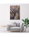 Canvas print - Rushing river among the rocks | FEEBY