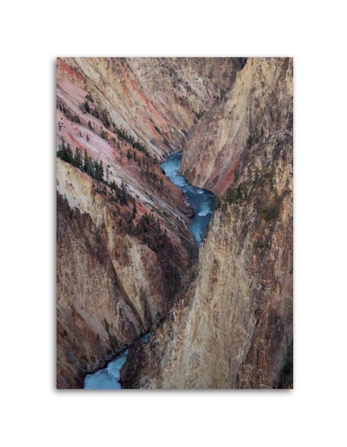 Canvas print - Rushing river among the rocks | FEEBY