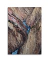 Canvas print - Rushing river among the rocks | FEEBY