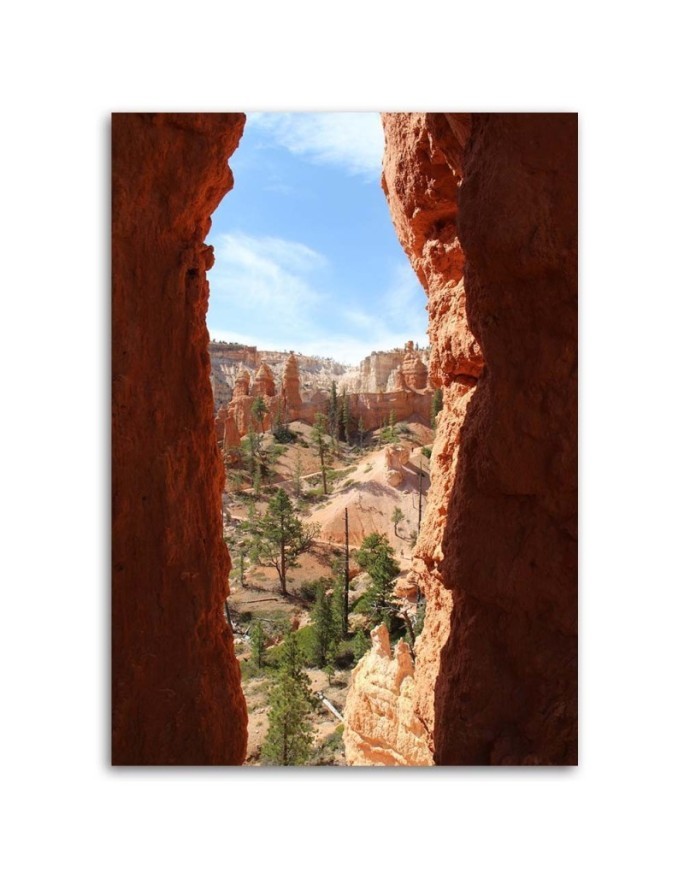 Modern painting for living room - Rocky landscape view | FEEBY