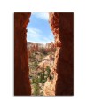 Modern painting for living room - Rocky landscape view | FEEBY