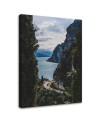 Canvas prints for living room - Lake and rocks view | FEEBY