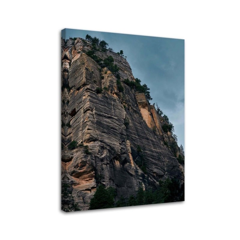 High rocks landscape - Canvas prints for living room | FEEBY
