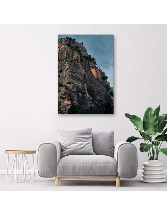 High rocks landscape - Canvas prints for living room | FEEBY