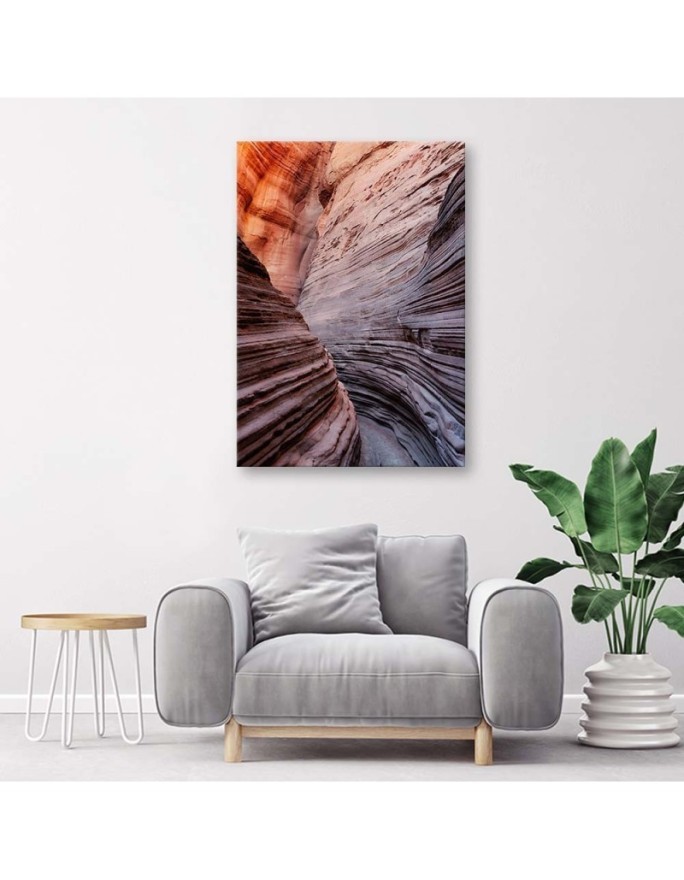 Arizona canyon red rocks - Canvas prints for living room | FEEBY