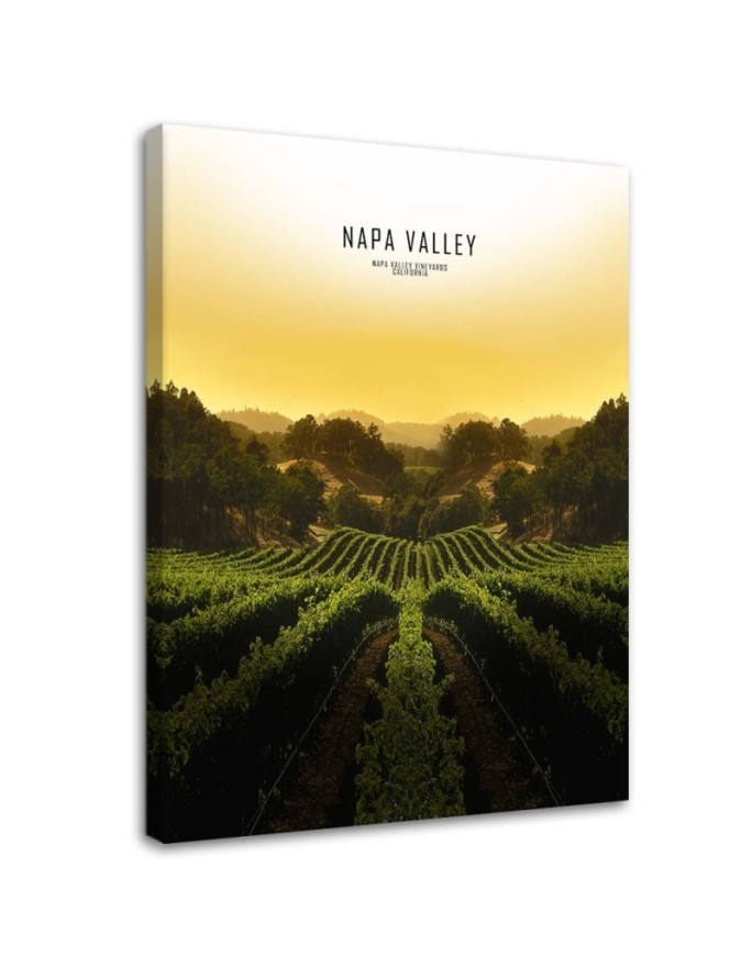 Canvas print modern - Napa Valley. Buy now| | FEEBY