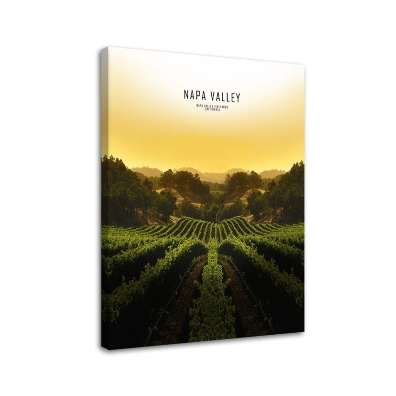 Canvas print modern - Napa Valley. Buy now| | FEEBY