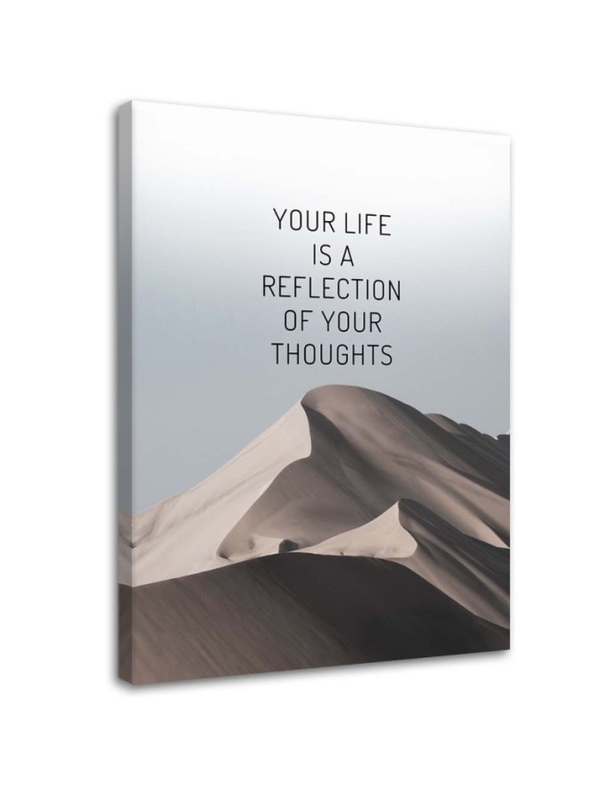 Canvas print - Your life mountains | FEEBY