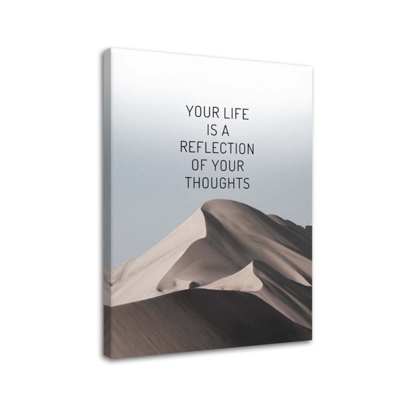 Canvas print - Your life mountains | FEEBY