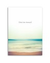 Canvas prints with quote - Feel the breeze sea beach | FEEBY
