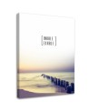 Canvas prints for living room - Inhale exhale sea beach | FEEBY