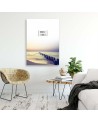 Canvas prints for living room - Inhale exhale sea beach | FEEBY
