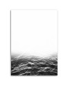 Canvas painting - Grey waves view | FEEBY