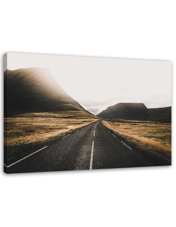 Canvas print Road and...