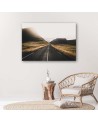 Canvas print - Road and mountains landscape | FEEBY