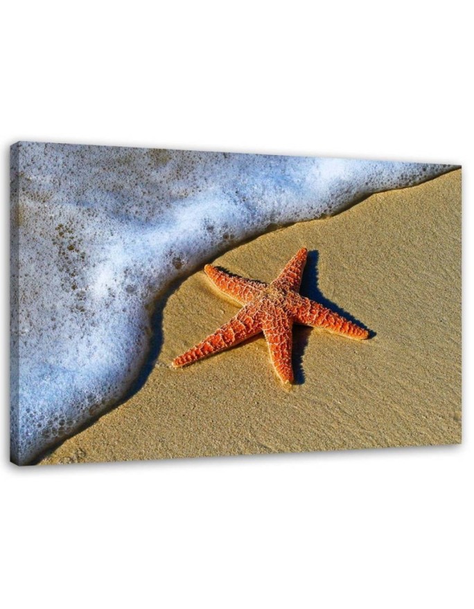 Canvas print Orange starfish