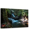 Waterfall in the tropics - Canvas prints for the living room | FEEBY