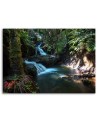 Waterfall in the tropics - Canvas prints for the living room | FEEBY