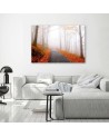 Modern Canvas painting for bedroom - Golden autumn in the park | FEEBY