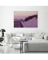 Canvas painting for living room - Road to the lighthouse | FEEBY