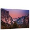 Canvas print - Mountain peaks landscape | FEEBY