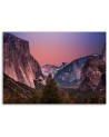Canvas print - Mountain peaks landscape | FEEBY