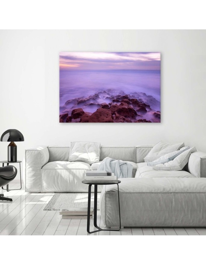 Canvas prints for living room - Rocks in the mist | FEEBY