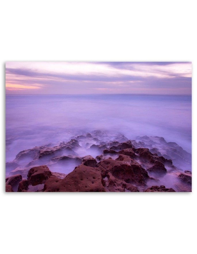 Canvas prints for living room - Rocks in the mist | FEEBY