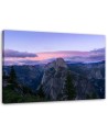 Canvas prints for living room - Mountain peaks landscape | FEEBY