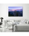Canvas prints for living room - Mountain peaks landscape | FEEBY