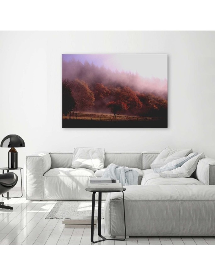 Canvas painting - Trees in the mist | FEEBY