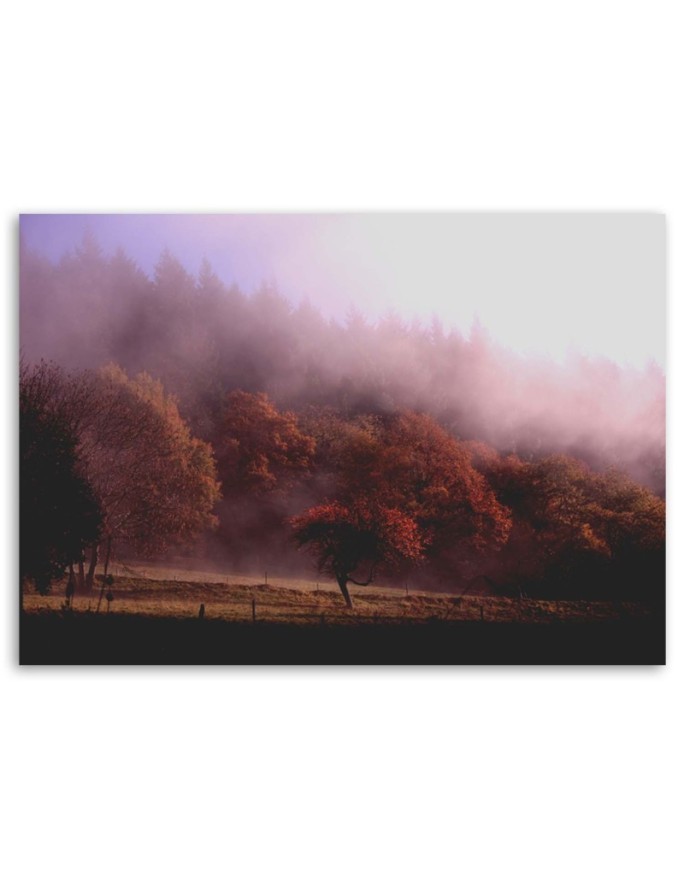 Canvas painting - Trees in the mist | FEEBY