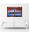 Window view of Mt Fuji - Canvas print | FEEBY