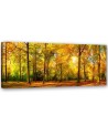 Modern Canvas painting for living room - Autumn forest landscape | FEEBY