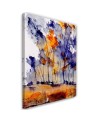 Canvas print - Abstract pastel trees | FEEBY