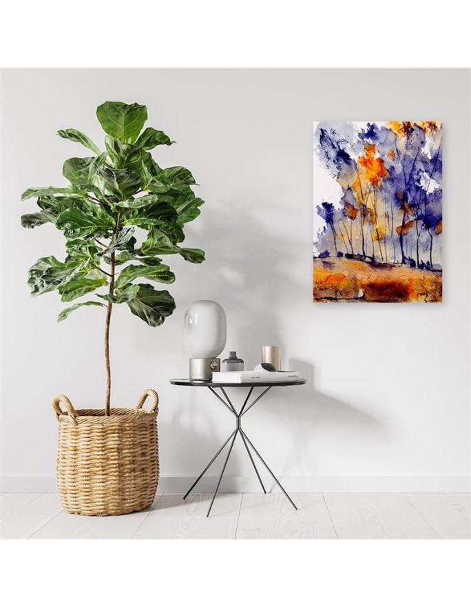 Canvas print - Abstract pastel trees | FEEBY