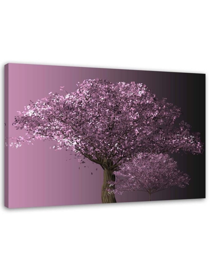Purple tree - Canvas print | FEEBY