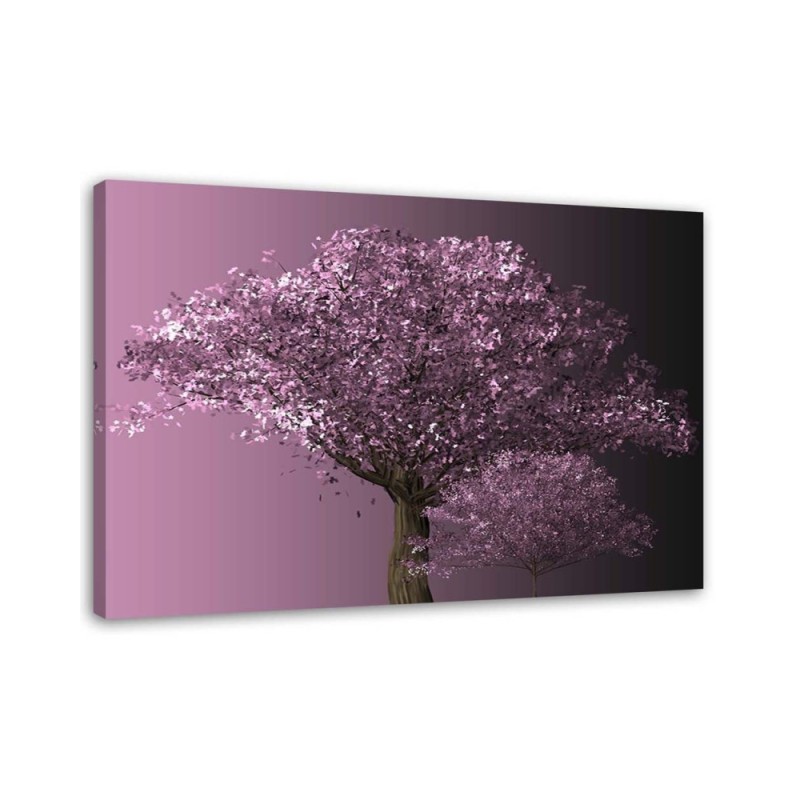 Purple tree - Canvas print | FEEBY